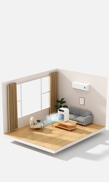 ZaiXiao Portable Mini Air Conditioner Cooler Fan Water Cooling Fan  Conditioning air cooler For Office Mobile  Conditioner