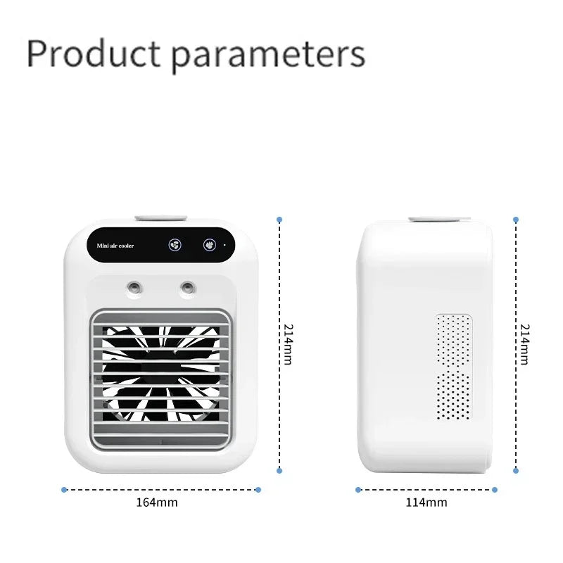 ZaiXiao Portable Mini Air Conditioner Cooler Fan Water Cooling Fan  Conditioning air cooler For Office Mobile  Conditioner
