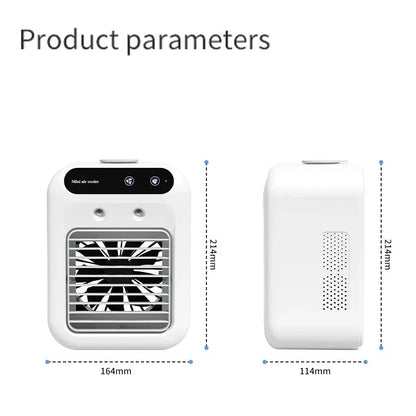 ZaiXiao Portable Mini Air Conditioner Cooler Fan Water Cooling Fan  Conditioning air cooler For Office Mobile  Conditioner