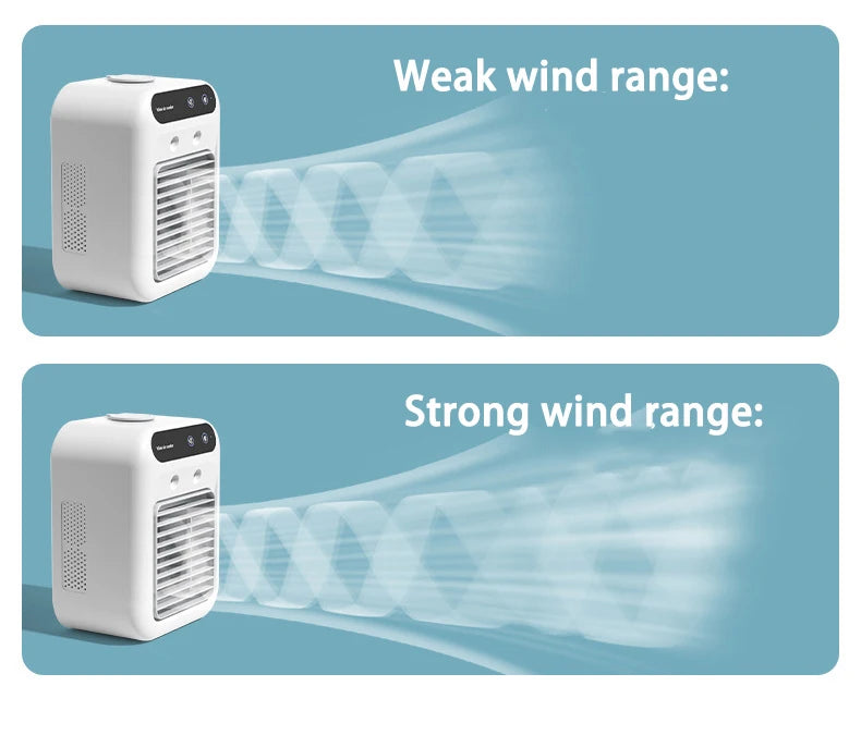 ZaiXiao Portable Mini Air Conditioner Cooler Fan Water Cooling Fan  Conditioning air cooler For Office Mobile  Conditioner
