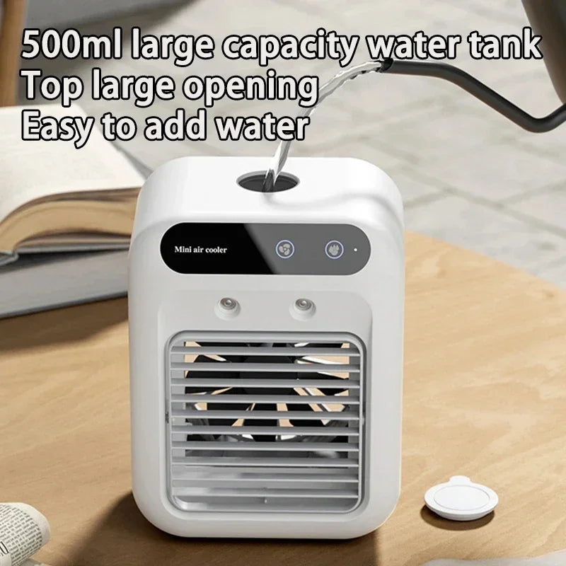 ZaiXiao Portable Mini Air Conditioner Cooler Fan Water Cooling Fan  Conditioning air cooler For Office Mobile  Conditioner