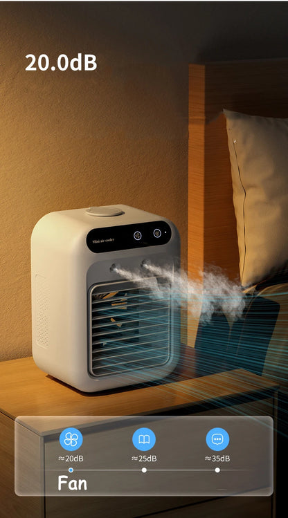 ZaiXiao Portable Mini Air Conditioner Cooler Fan Water Cooling Fan  Conditioning air cooler For Office Mobile  Conditioner