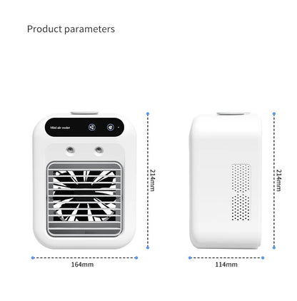 ZaiXiao Portable Mini Air Conditioner Cooler Fan Water Cooling Fan  Conditioning air cooler For Office Mobile  Conditioner